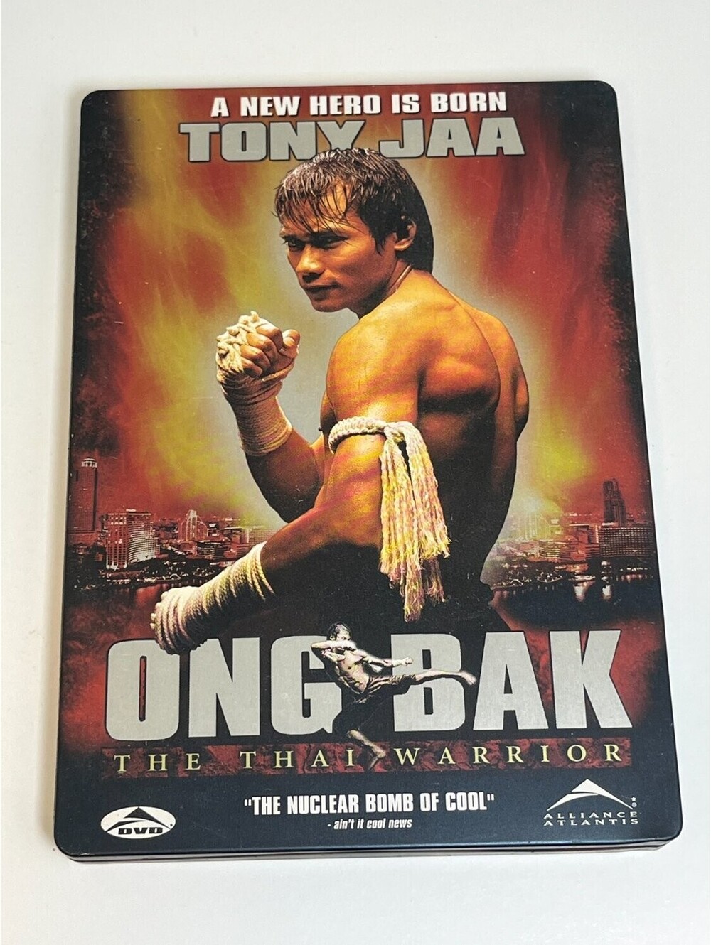 Ong-Bak: the Thai Warrior DVD Steel Book Tony Jaa 2005 Action & Prachya Pinkaew